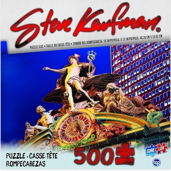 500-PIECE Steve Kaufman Collection-Grand Central Station NYC - Picture 4 of 4